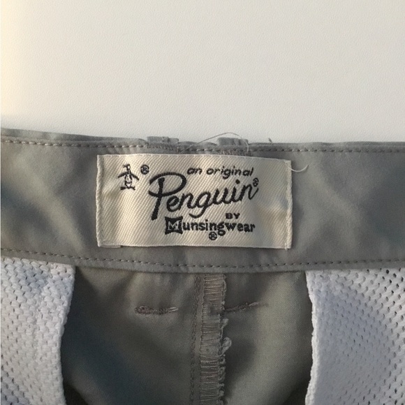 Penguin Men’s Packable Shorts - Grey - Size 36 - EUC - Picture 7 of 7